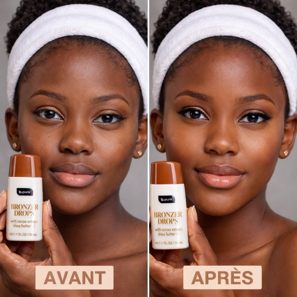 B Pure Bronzer Drops – Éclat Naturel au Cocoa & Vitamine E