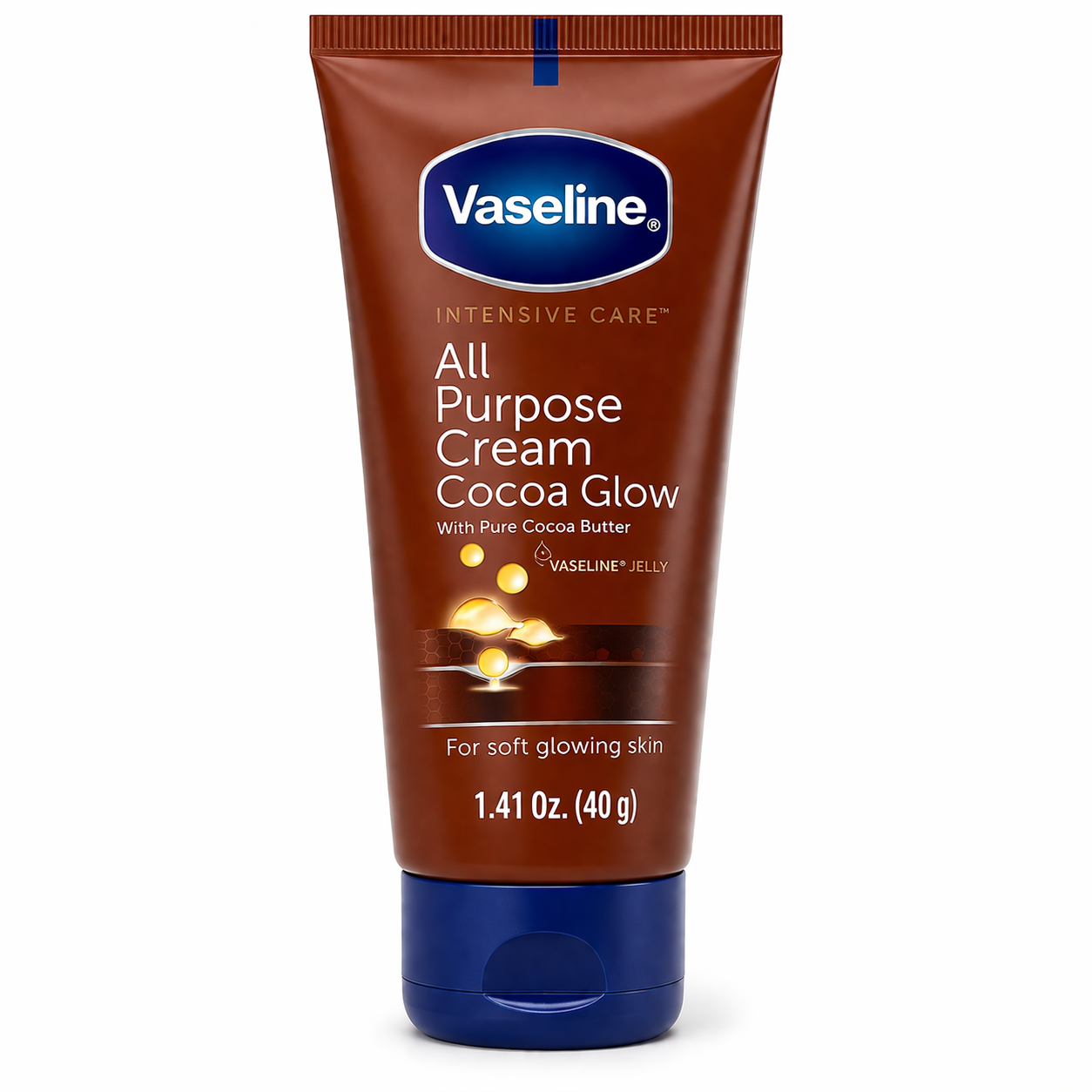 Vaseline Crème au cacao 44g Style de poche , Peau douce, nourrie et lumineuse dès les premières utilisations. HYDRATEZ VOTRE BEAU AU QUOTIDIEN