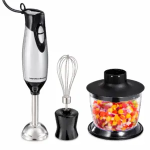 Hamilton Beach 59765 – Mixeur plongeant multifonction 3-en-1