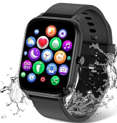 Montre connectée pour hommes et femmes – Compatible iPhone, Samsung et Android - Image 2