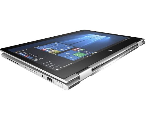 HP EliteBook x360 1030 G2 – Ordinateur portable convertible 13,3 pouces, Windows, Intel Core i5 2,6 GHz, 8 Go de RAM, SSD 256 Go, Argent (1BS97UT#ABA) - Image 4