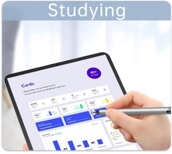 Stylet Bopomofo, Stylet 2-en-1 pour écrans tactiles – Haute précision et sensibilité – Compatible iPhone, iPad et tablettes Android - Image 6