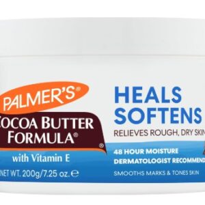 Palmer's Cocoa Butter Formula – Soin quotidien pour la peau : Lotion solide à la vitamine E – Hydratant corporel pour peaux extrêmement sèches – Adoucit et apaise