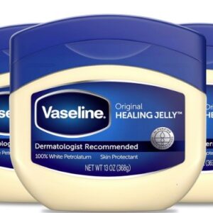 Vaseline Gelée Original – 368g – Soulage les peaux sèches, protège les coupures mineures, recommandée par les dermatologues et retient l'hydratation.