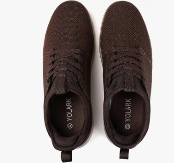YOLARK – Chaussures Homme Casual & Sport – Sneakers Respirantes Sans Lacets Taille 48 - Image 3