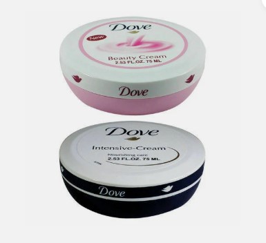 Crème de beauté Dove originale, boîtes fine de 75ml