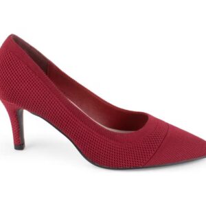 Tahari Escarpins Femme Élégants – Talon Moderne Rouge Bordeaux
