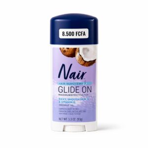 Nair – Crème Dépilatoire Peaux Sensibles – Huile de Coco – 100ml (93 g)