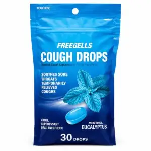 Pastilles pour la gorge Freegells Gout EUCALYPTUS sachet de 30 unités