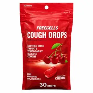 Pastilles pour la gorge Freegells Gout CERISE sachet de 30 unités
