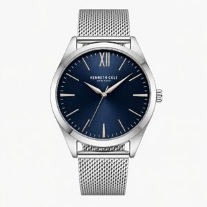 Montre classique à bracelet maille, Élégance. Précision. Charisme. Un design classique confère une élégance intemporelle à cette montre en acier inoxydable