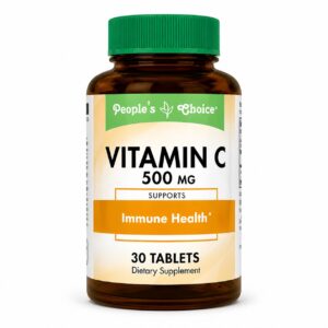People's Choice – Vitamine C 500 mg, flacons de 30 comprimés