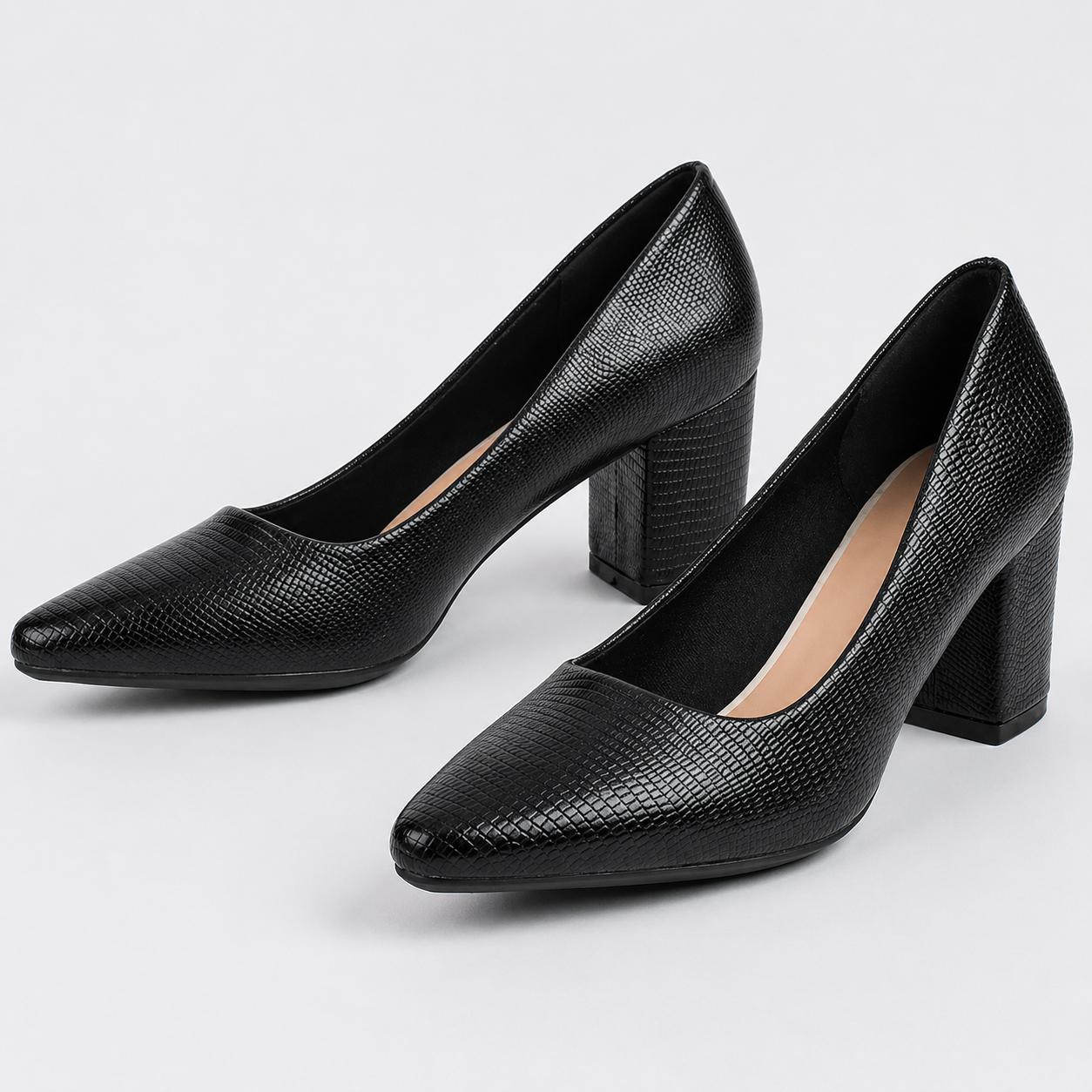 Escarpins pour femme — Élégants, polyvalents et tendance — Bout pointu, style frais, talon épais — Confortables, respirants et antidérapants - Image 5