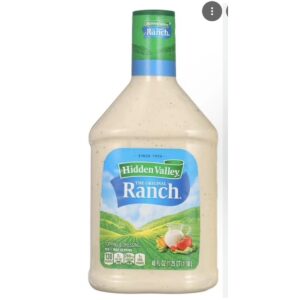Sauce Ranch Originale Hidden Valley 1,18 litre La sauce parfaite pour vos salades, sandwichs et snacks.