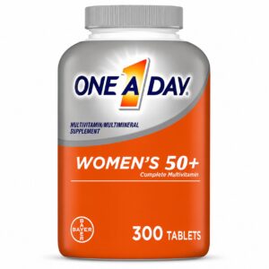 Comprimés de complément multivitaminique et multimineral One A Day pour femmes de 50 ans et plus 300 COMPRIMES (PR 10 MOIS)
