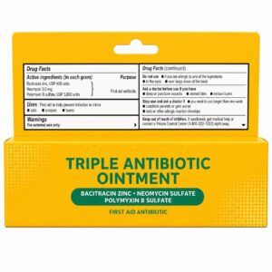 Pommade triple antibiotique Rite Aid, 2 oz — Pommade de premiers secours pour égratignures et plaies mineures, prévient les infections.