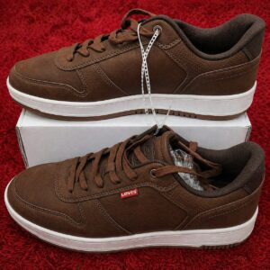 Levi’s – Baskets Casual Homme – Marron Camel – Style Urbain & Confortable Taille 43