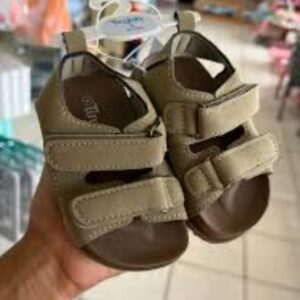 Sandales Casual Enfant – Beige – Confortables & Légères Taille 20 et 21