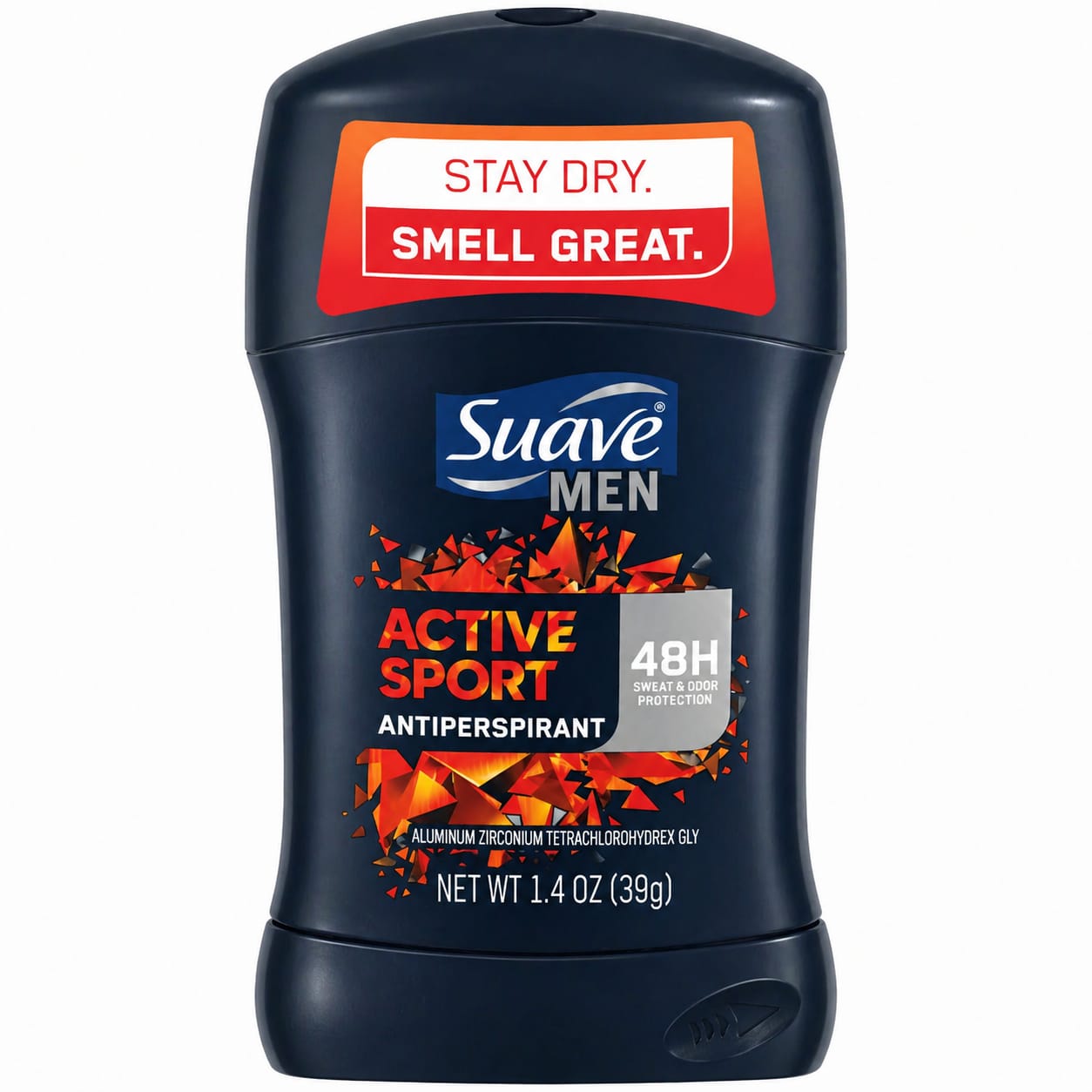 Déodorant anti-transpirant Suave Active Sport pour hommes