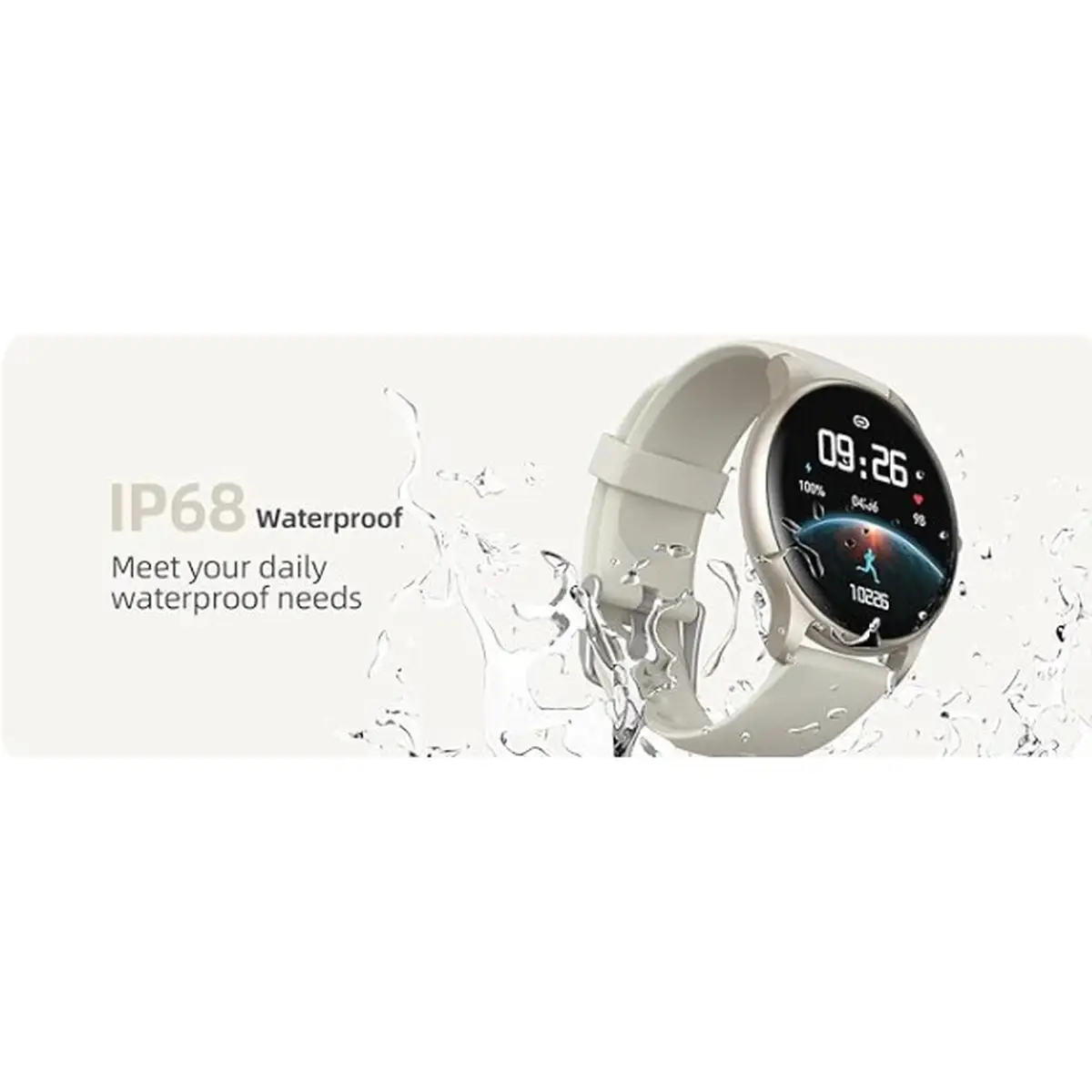 Parsonver Smartwatch – Montre Connectée Appels Bluetooth, Sport & Santé – IP68 Couleure OR ROSE - Image 5
