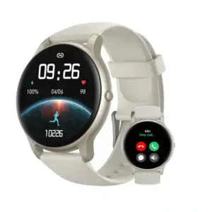 Parsonver Smartwatch – Montre Connectée Appels Bluetooth, Sport & Santé – IP68 Couleure Silver