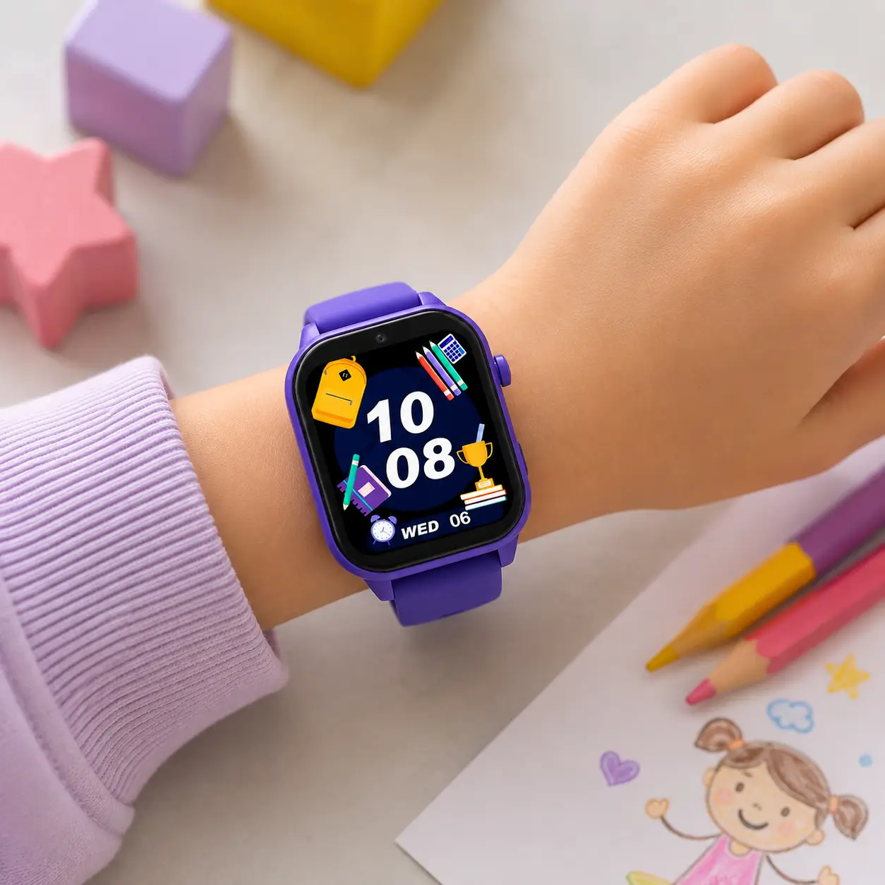Montre connectée-jouet pour enfants : 18 mini-jeux de réflexion, Un cadeau idéal