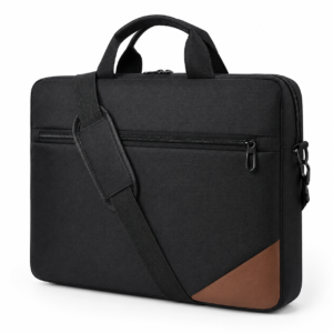 Sac bandoulière pour ordinateur portable léger ultra-fin , mallette en polyamide avec rangement conforme pour voyages d'affaires