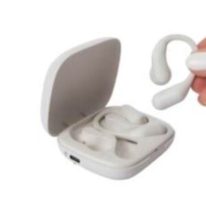 Bass Jaxx™ Écouteurs Sans Fil à Oreille Ouverte. Design ergonomique qui offre confort et sécurité, idéal pour le sport, la marche et les activités quotidiennes.
