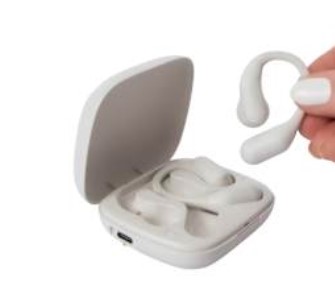 Bass Jaxx™ Écouteurs Sans Fil à Oreille Ouverte. Design ergonomique qui offre confort et sécurité, idéal pour le sport, la marche et les activités quotidiennes.