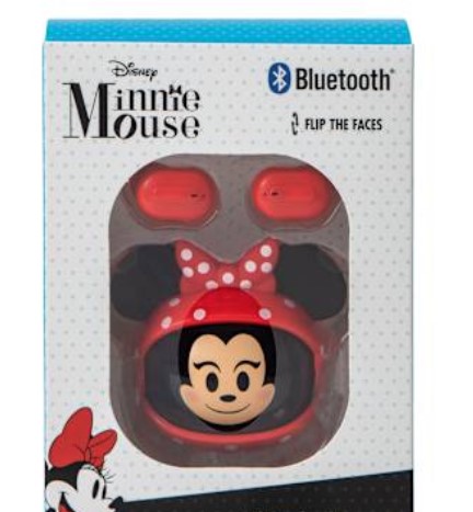 Écouteurs sans fil Disney Minnie Mouse.Ajoutez une touche de style et de fun avec ces écouteurs sans fil Disney Minnie Mouse - Image 3