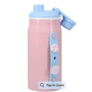 Bouteille d'eau Charm 530ml COULEUR ROSE