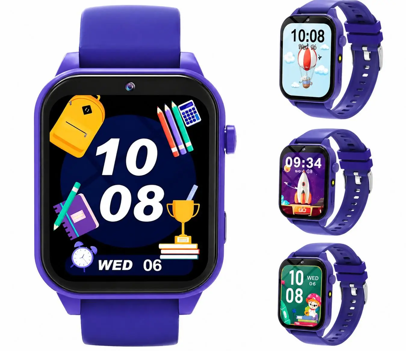 Montre connectée-jouet pour enfants : 18 mini-jeux de réflexion, Un cadeau idéal - Image 4
