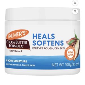 ORIGINALE Lotion Solide à la Formule Beurre de Cacao Palmer avec Vitamine E, Hydrate et Apaise la Peau Sèche 100G