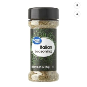 Assaisonnement italien Great Value 27G.L'assaisonnement italien Great Value est un moyen facile d'apporter des saveurs italiennes