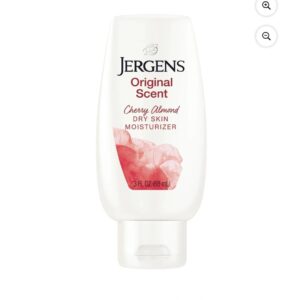 ORIGINALE Lotion pour le corps hydratante Jergens Original Scent avec cerise et amande pour peau sèche FORMAT DE SAC A MAIN