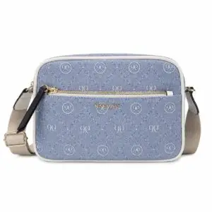 Mini sac bandoulière pour femme Nine West Couleur : Bleu ciel, Compact, pratique et léger, ce sac est idéal pour les sorties