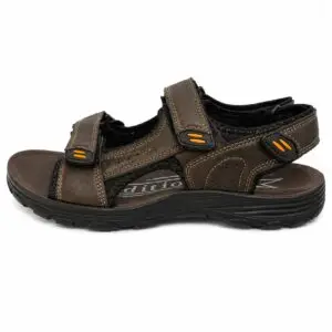 Sandales Homme Sport Confort Marron Taille 42. Profitez d’un confort exceptionnel et d’un style sportif moderne avec ces sandales