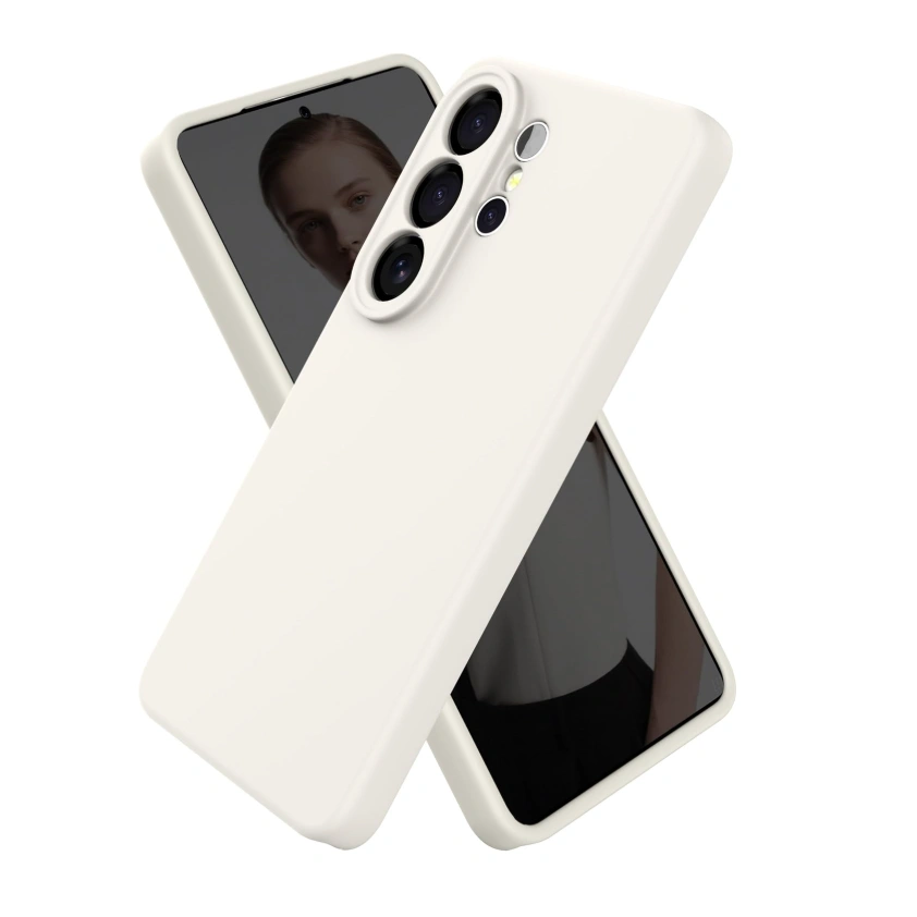 Coque CUZMIGO pour Samsung Galaxy S26 Ultra, coque de téléphone mince en silicone liquide doux avec protection de l'appareil photo