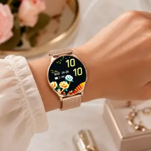 Montre connectée LIGE pour femme – Écran AMOLED 1,43" avec fonction appels