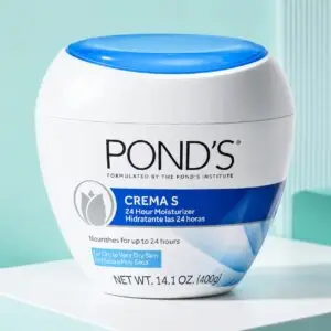 POND’S Crema S, Crème hydratante pour le visage – Peaux sèches à très sèches 400ml