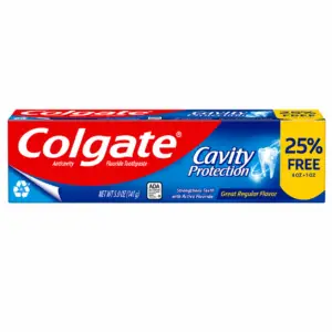 Dentifrice Colgate Protection Caries, tubes bonus , protéger efficacement les dents contre les caries.