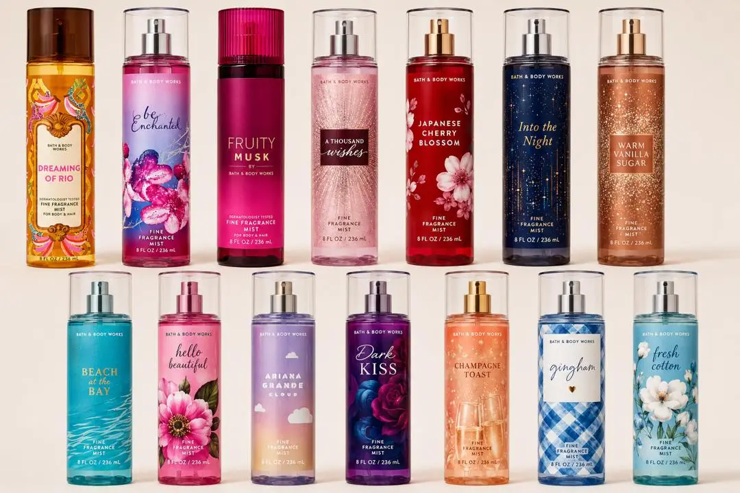 Restez séduisante toute la journée avec Bath & Body Works Chocolate Amber Fine Fragrance Mist Contenance : 236 mL - Image 2