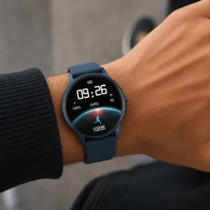 Parsonver Smartwatch – Montre Connectée Appels Bluetooth, Sport & Santé – IP68 Couleure BLEUE