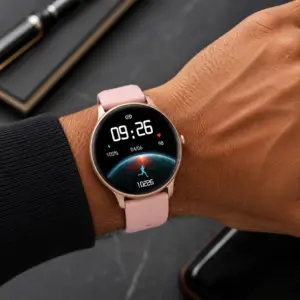 Parsonver Smartwatch – Montre Connectée Appels Bluetooth, Sport & Santé – IP68 Couleure OR ROSE