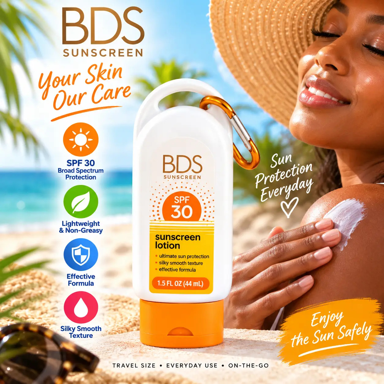 BDS Sunscreen Lotion SPF 30 – 44 ml
