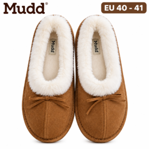 Mudd – Pantoufles Fourrées pour Fille/Femme – Confortables – Adaptées aux  pointures 40 ou 41