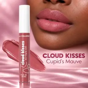 L.A. COLORS Cloud Kisses Blurring Lip Color – Cupid’s Mauve