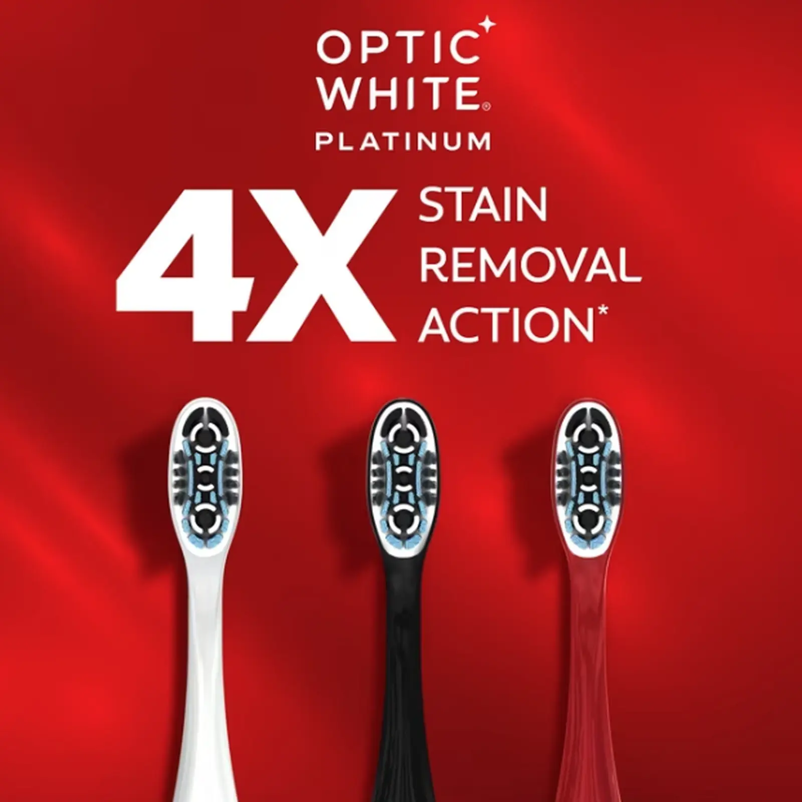 Brosse à dents manuelle Colgate Optic White 360° (souple), lot de 8. - Image 3