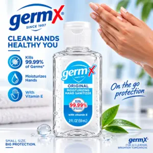 Germ-X Original Moisturizing Hand Sanitizer – 2 fl oz (59 mL)