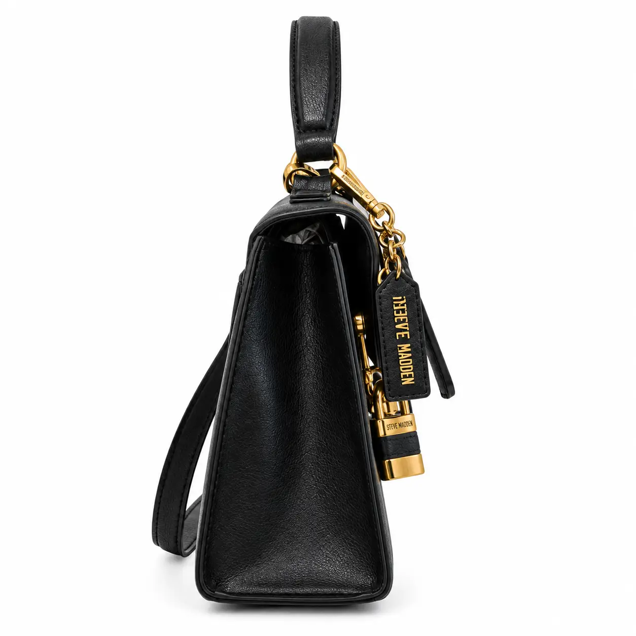 Sac à main Steve Madden noir avec bandoulière - Image 2
